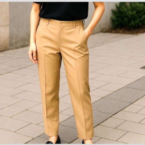 VTG Daisy Fuentes Women’s Khaki Pants Size 8 Chinos NWT Straight Leg Pockets - Picture 13 of 13
